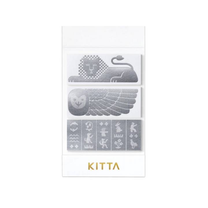 KITTA Special Foil-Type Changing Design Sticker in Hekiga — KITTA decorative sticker — for journaling, planners and scrapbooking, at Cityluxe Singapore