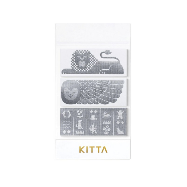 KITTA Special Foil-Type Changing Design Sticker in Hekiga — KITTA decorative sticker — for journaling, planners and scrapbooking, at Cityluxe Singapore