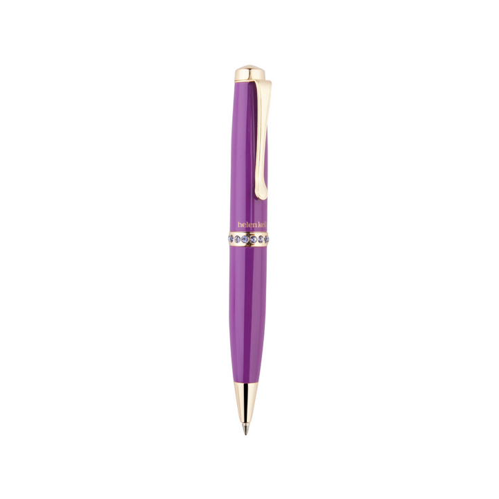 Helen Kelly Diamante Lacquer Ballpoint Pen — Helen Kelly ballpoint pen — reliable smooth-writing everyday pen, at Cityluxe Singapore