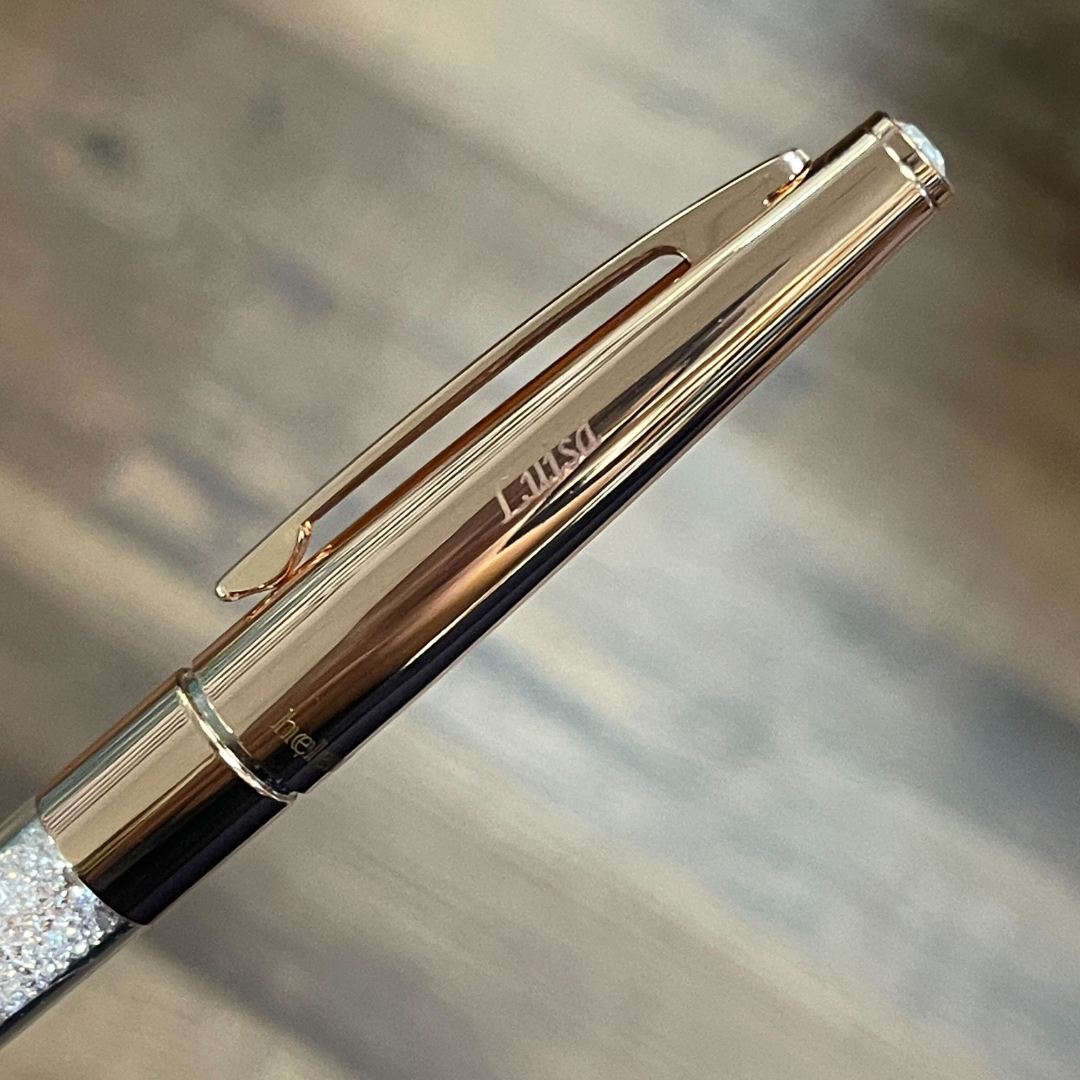 Helen Kelly Sparkle Pen Rose Gold — Helen Kelly pen — premium stationery and lifestyle, at Cityluxe Singapore