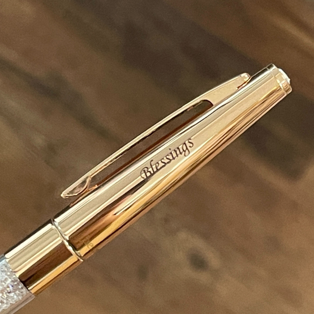 Helen Kelly Sparkle Pen Rose Gold — Helen Kelly pen — premium stationery and lifestyle, at Cityluxe Singapore