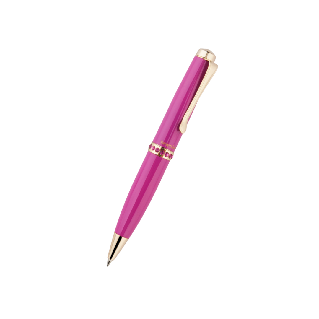 Helen Kelly Diamante Lacquer Ballpoint Pen — Helen Kelly ballpoint pen — reliable smooth-writing everyday pen, at Cityluxe Singapore