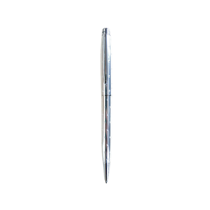Helen Kelly Starlight Pen Silver — Helen Kelly ballpoint pen — reliable smooth-writing everyday pen, at Cityluxe Singapore