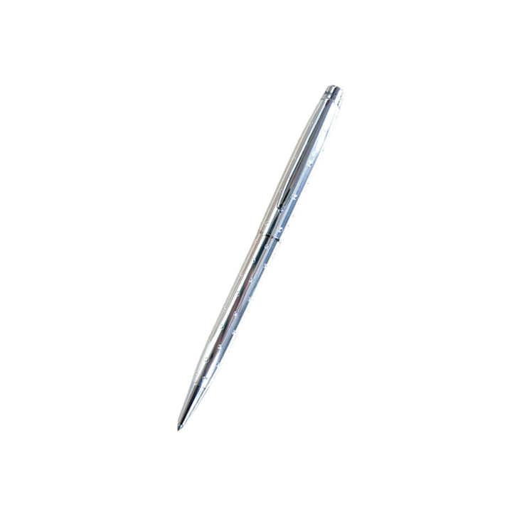 Helen Kelly Starlight Pen Silver — Helen Kelly ballpoint pen — reliable smooth-writing everyday pen, at Cityluxe Singapore