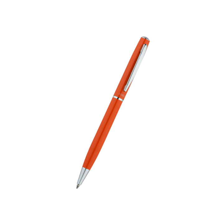 Luxo Studio Ballpoint Pen Orange — Luxo ballpoint pen — reliable smooth-writing everyday pen, at Cityluxe Singapore