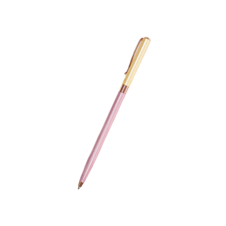 Helen Kelly Candy Pen Strawberry Caramel — Helen Kelly ballpoint pen — reliable smooth-writing everyday pen, at Cityluxe Singapore