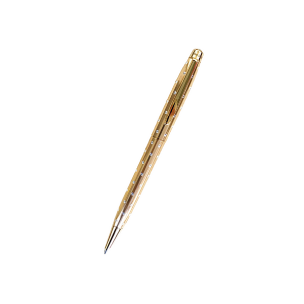 Helen Kelly Starlight Pen Gold — Helen Kelly ballpoint pen — reliable smooth-writing everyday pen, at Cityluxe Singapore