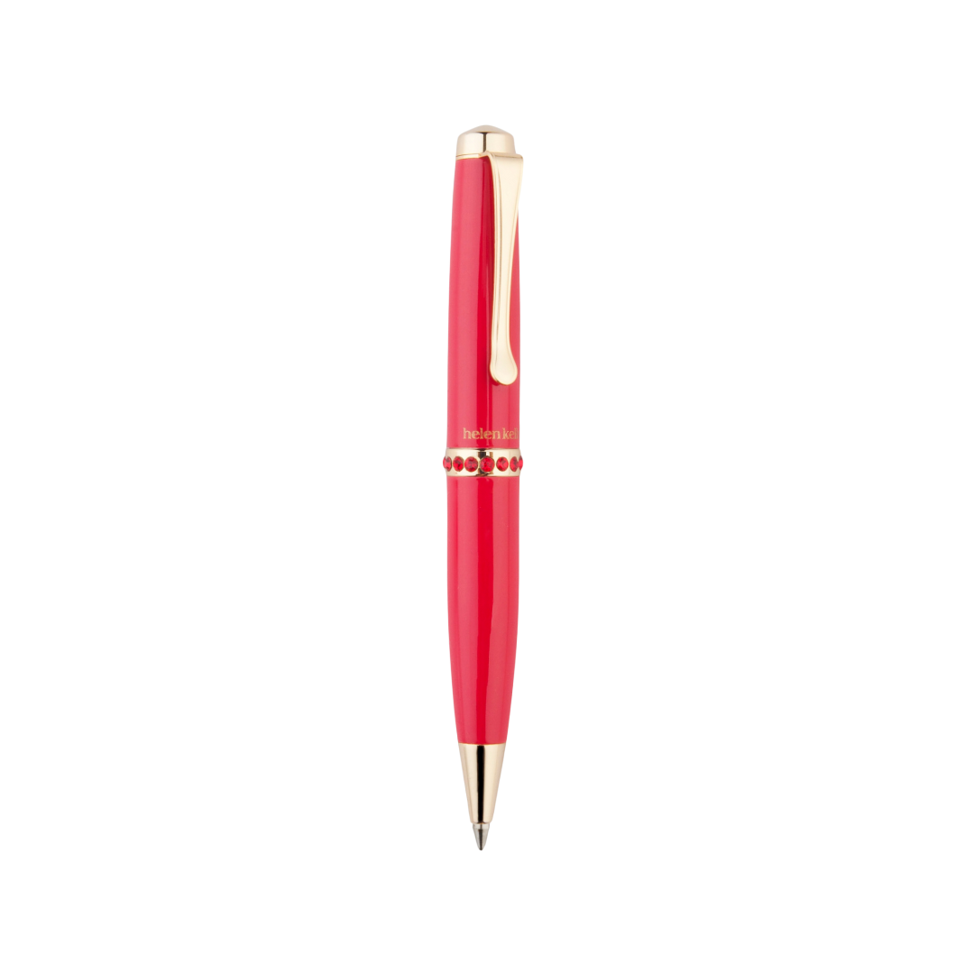 Helen Kelly Diamante Lacquer Ballpoint Pen — Helen Kelly ballpoint pen — reliable smooth-writing everyday pen, at Cityluxe Singapore
