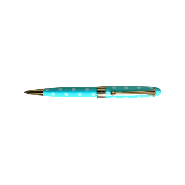 Helen Kelly Dotti Pen Mint — Helen Kelly ballpoint pen — reliable smooth-writing everyday pen, at Cityluxe Singapore