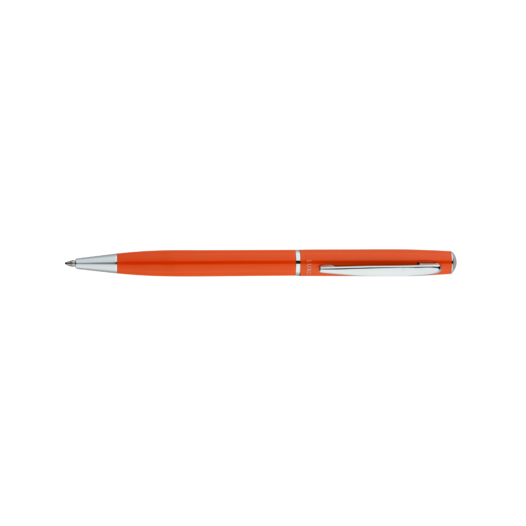 Luxo Studio Ballpoint Pen Orange — Luxo ballpoint pen — reliable smooth-writing everyday pen, at Cityluxe Singapore
