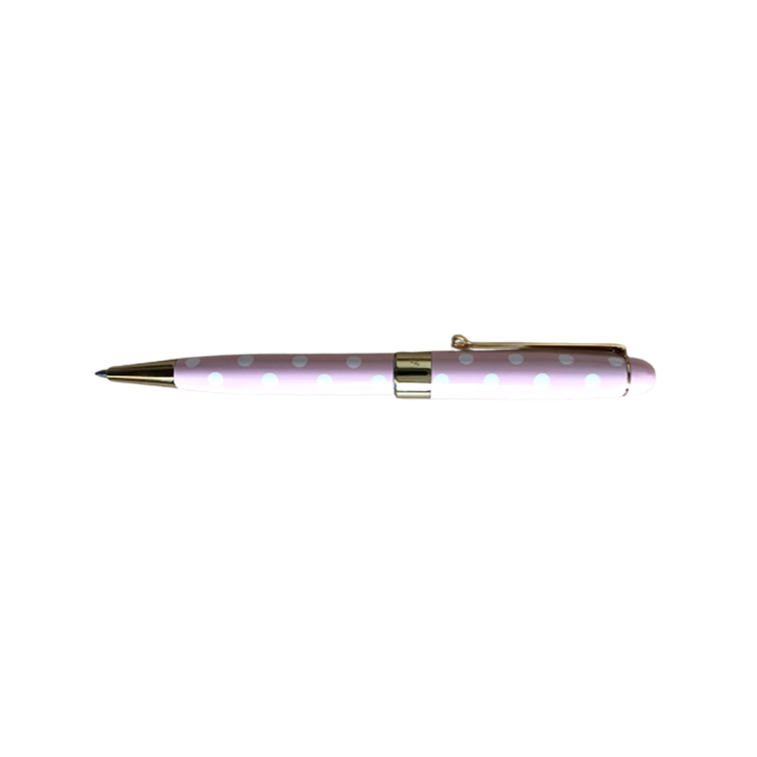 Helen Kelly Dotti Pen Pink — Helen Kelly ballpoint pen — reliable smooth-writing everyday pen, at Cityluxe Singapore