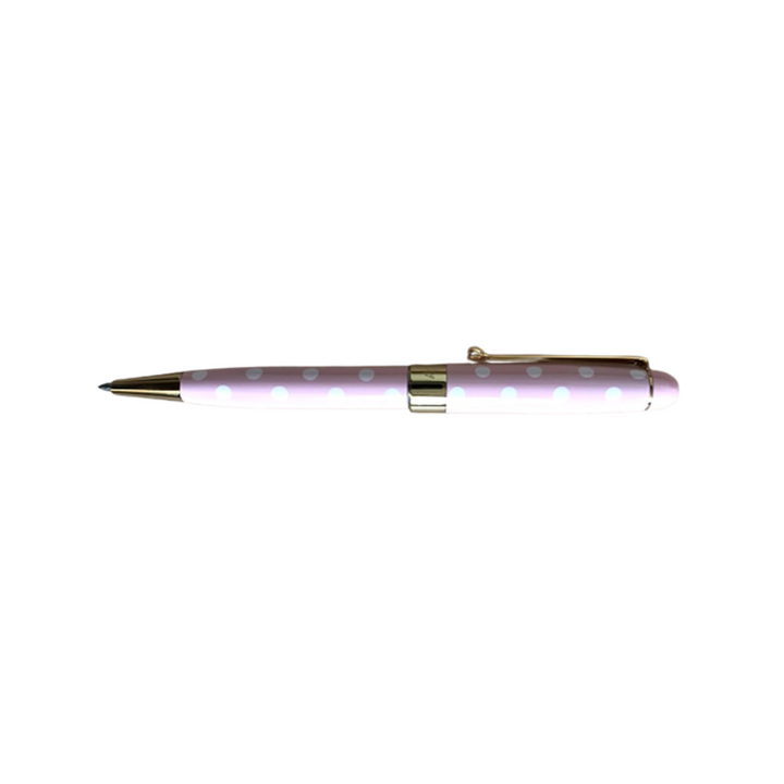 Helen Kelly Dotti Pen Pink — Helen Kelly ballpoint pen — reliable smooth-writing everyday pen, at Cityluxe Singapore