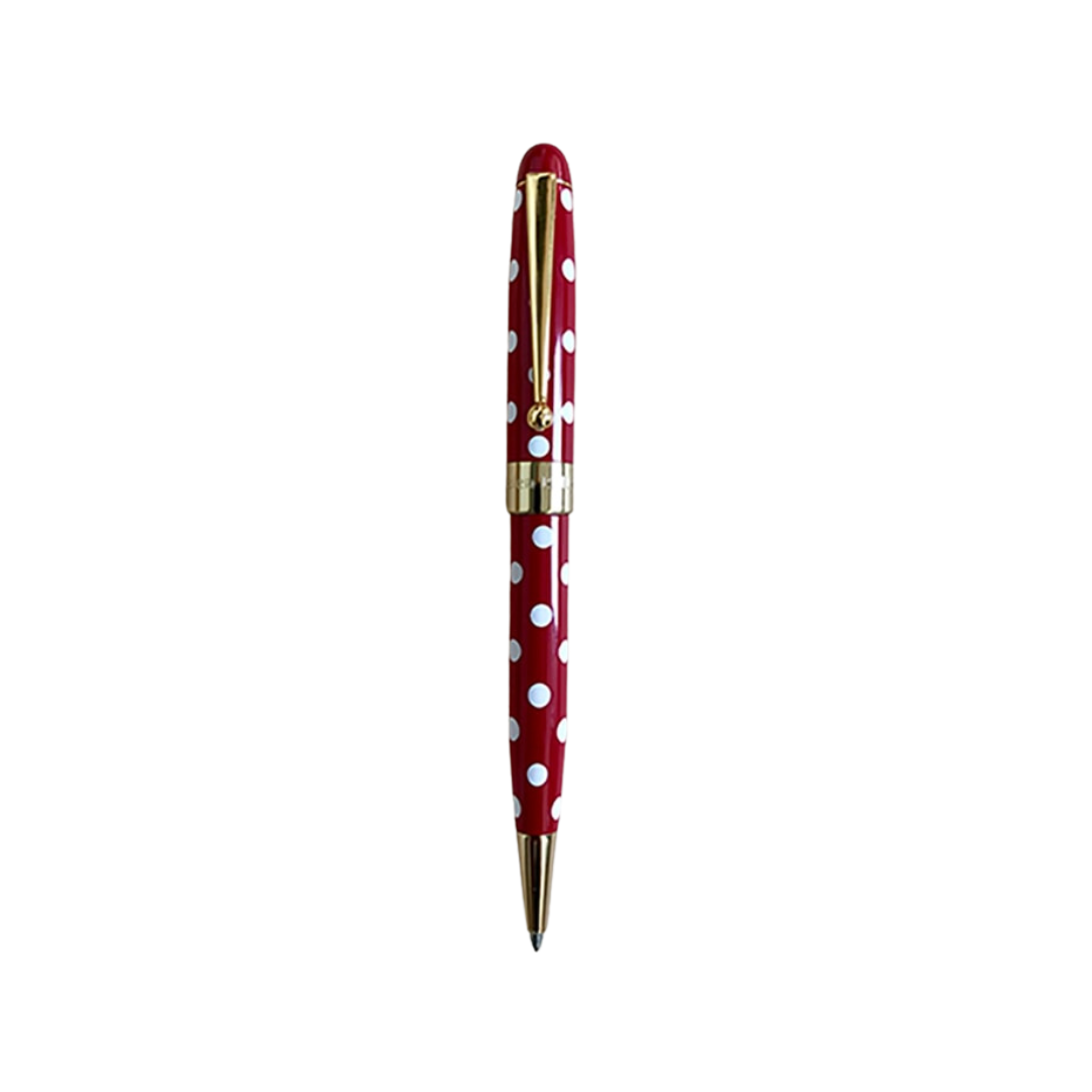 Helen Kelly Dotti Pen Red — Helen Kelly ballpoint pen — reliable smooth-writing everyday pen, at Cityluxe Singapore