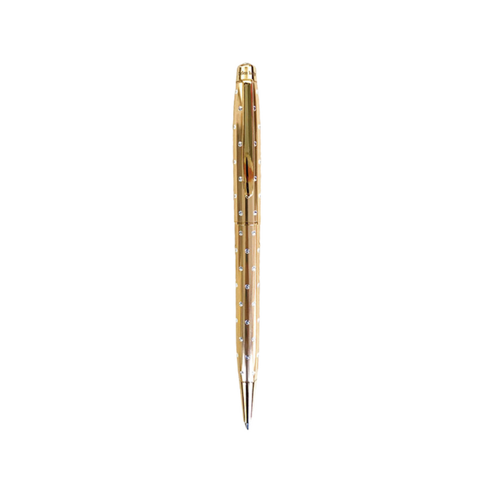 Helen Kelly Starlight Pen Gold — Helen Kelly ballpoint pen — reliable smooth-writing everyday pen, at Cityluxe Singapore