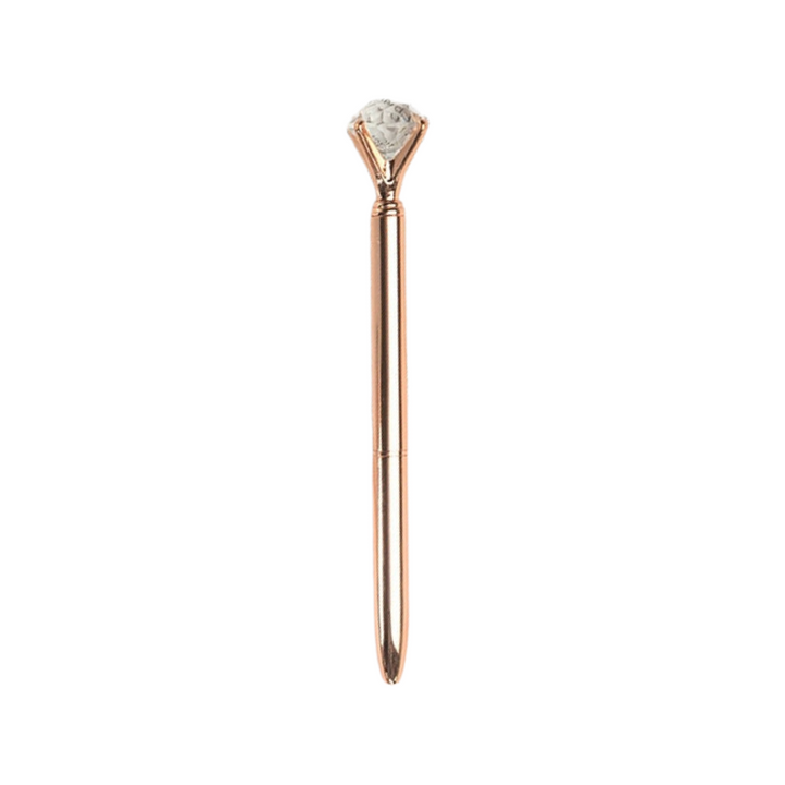 Helen Kelly Diamond Pen Rose Gold — Helen Kelly ballpoint pen — reliable smooth-writing everyday pen, at Cityluxe Singapore