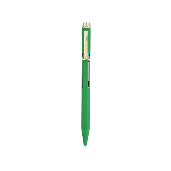 将图片加载到图库查看器，Luxo Metallico Multicolour Pen Matt Green
