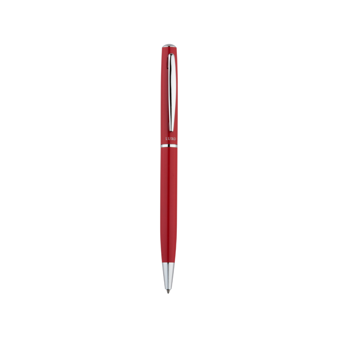 Luxo Studio Ballpoint Pen Red — Luxo ballpoint pen — reliable smooth-writing everyday pen, at Cityluxe Singapore