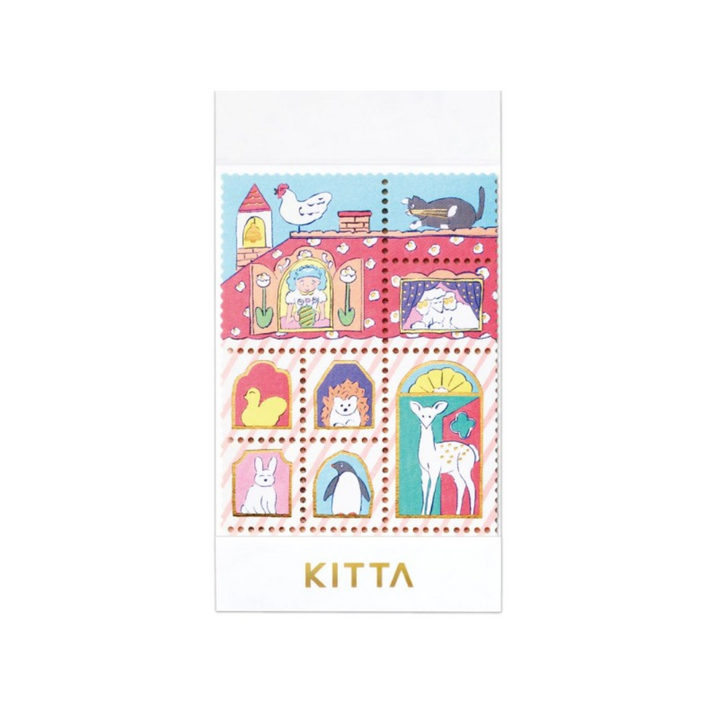 KITTA Special Masking Seal Sticker in Home — KITTA decorative sticker — for journaling, planners and scrapbooking, at Cityluxe Singapore