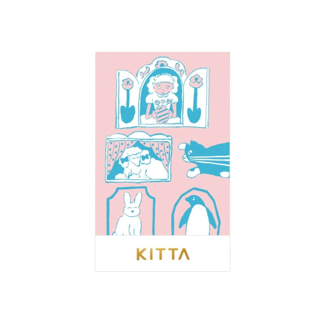 KITTA Special Masking Seal Sticker in Home — KITTA decorative sticker — for journaling, planners and scrapbooking, at Cityluxe Singapore
