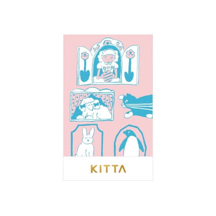KITTA Special Masking Seal Sticker in Home — KITTA decorative sticker — for journaling, planners and scrapbooking, at Cityluxe Singapore