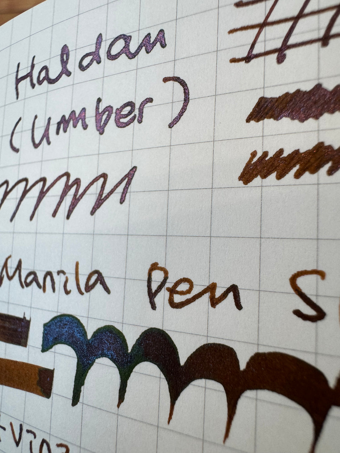 Vinta Inks 30ml Bottled Ink in Umber [Haldan 1986] — Vinta Inks fountain pen ink — premium bottled ink for writing, at Cityluxe Singapore