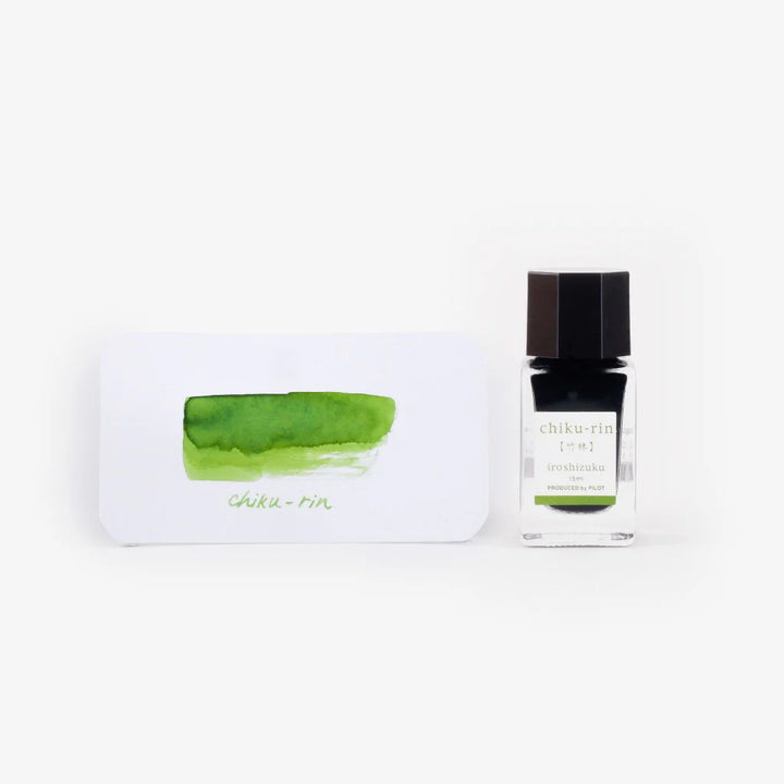 Pilot Iroshizuku 15 ml Ink Bottle - Chiku-rin (Bamboo Forest)