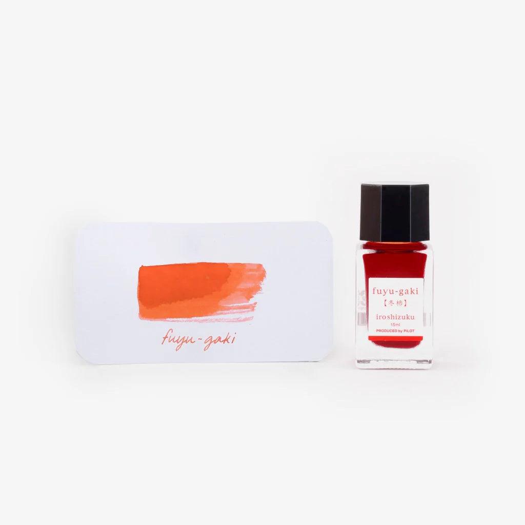Pilot Iroshizuku 15 ml Ink Bottle - Fuyu-gaki (Persimmon)