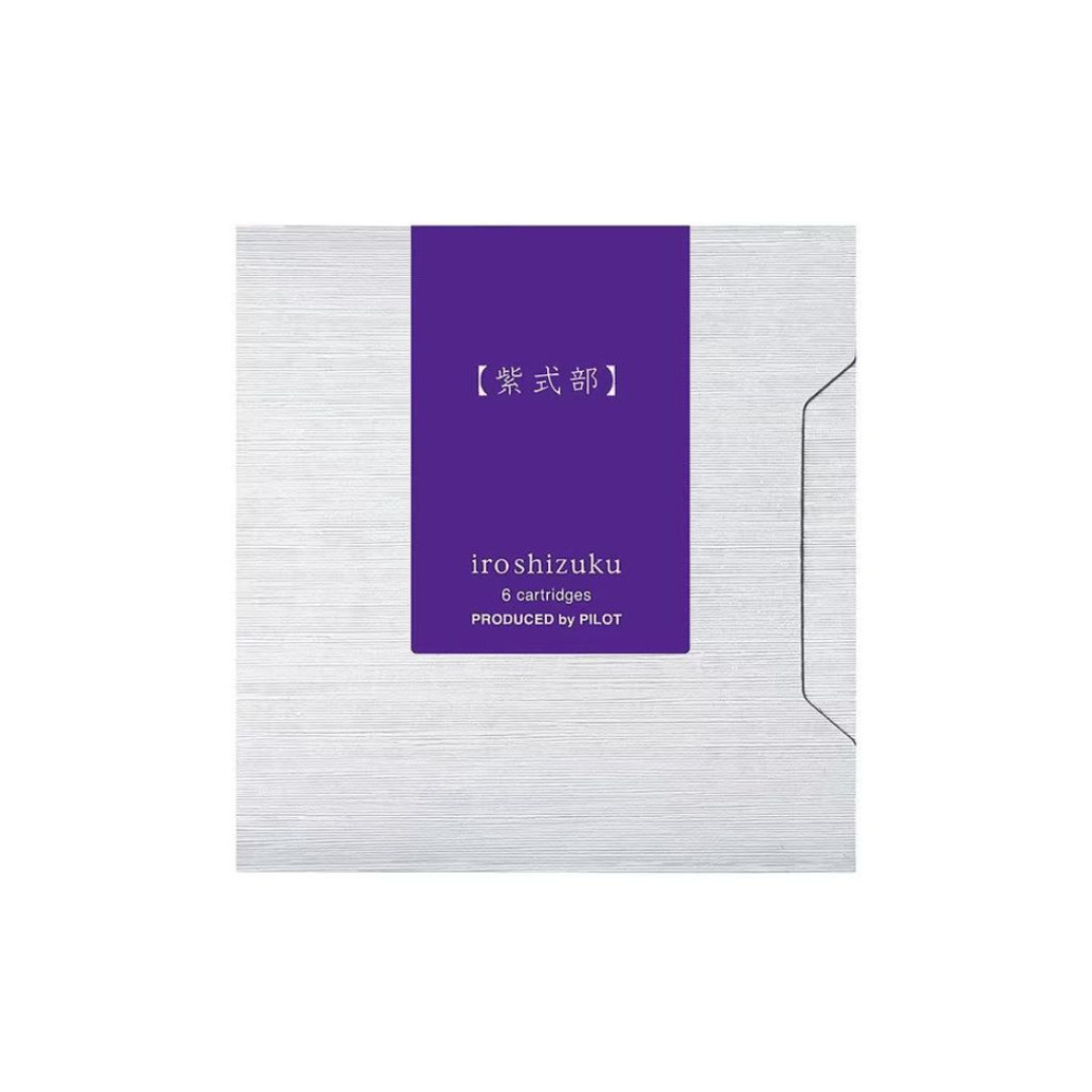 Pilot Iroshizuku Ink Cartridge - Murasaki Shikubu — cap detail