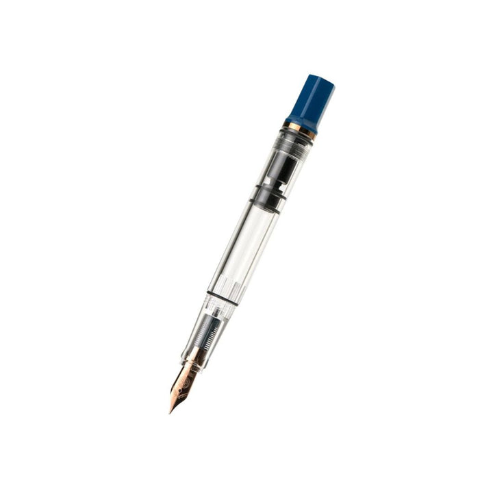 TWSBI ECO Fountain Pen in Indigo Blue with Bronze Trim — TWSBI fountain pen — precision nib writing instrument, at Cityluxe Singapore stationery store