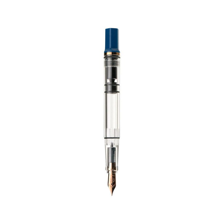 TWSBI ECO Fountain Pen in Indigo Blue with Bronze Trim — TWSBI fountain pen — precision nib writing instrument, at Cityluxe Singapore stationery store