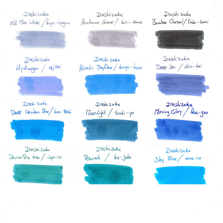 Pilot Iroshizuku 15ml Ink Bottle - Asa-gao (Dark Blue)