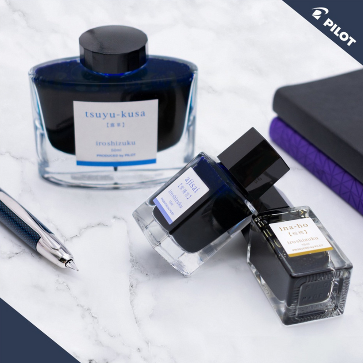 Pilot Iroshizuku 15 ml Ink Bottle - Ajisai (Purple Blue)