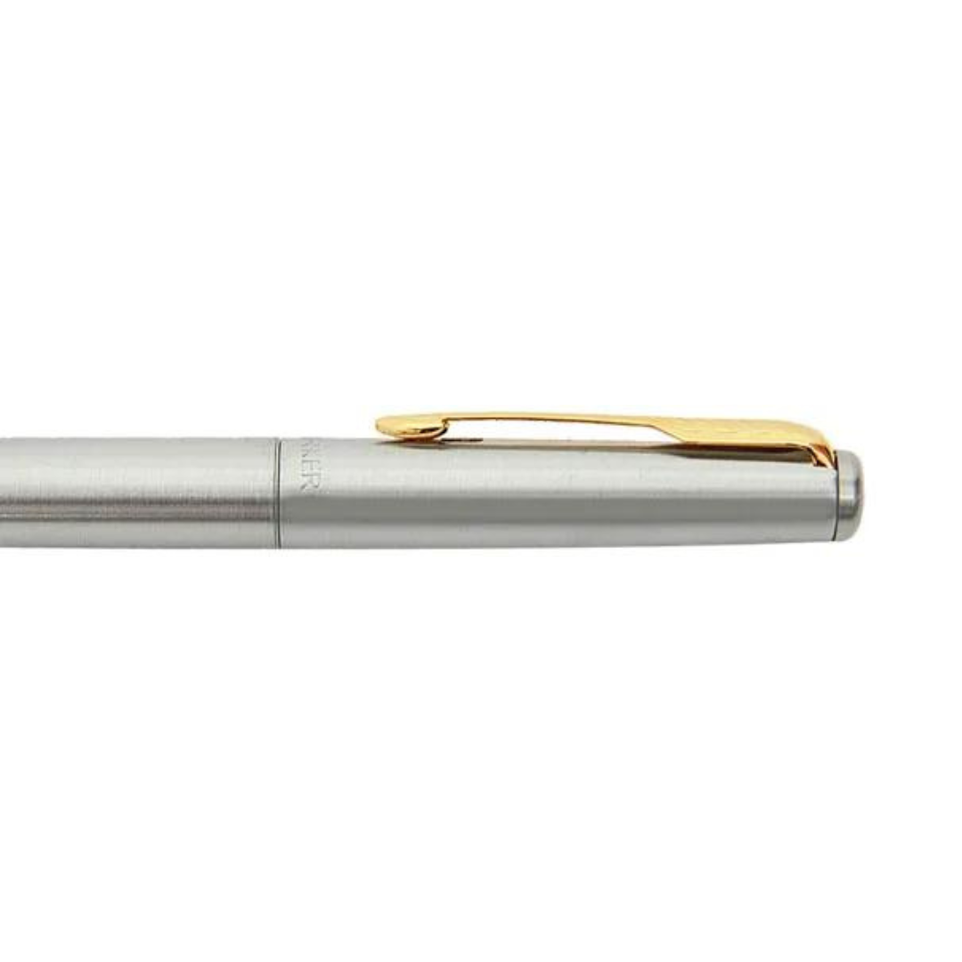 Parker Jotter Stainless Steel GT Fountain Pen — Parker fountain pen — precision nib writing instrument, at Cityluxe Singapore stationery store