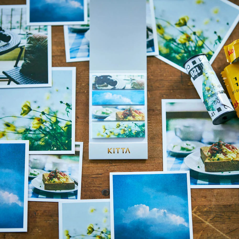 KITTA Masking Tape in Photo 2 — KITTA washi tape — decorative Japanese paper tape for journaling, at Cityluxe Singapore