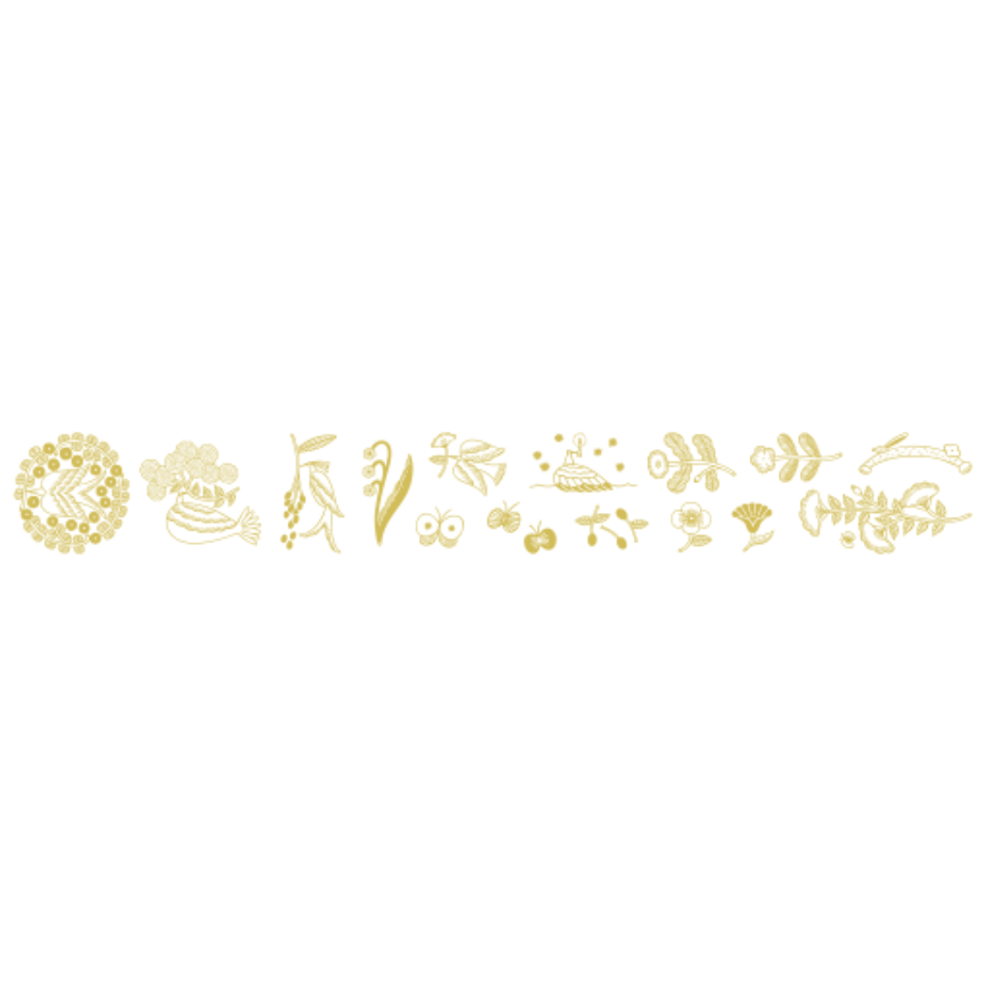KITTA Flake Stickers in Brightness — KITTA decorative sticker — for journaling planners and scrapbooking, at Cityluxe Singapore
