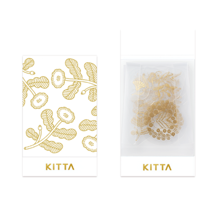 KITTA Flake Stickers in Brightness — KITTA decorative sticker — for journaling planners and scrapbooking, at Cityluxe Singapore