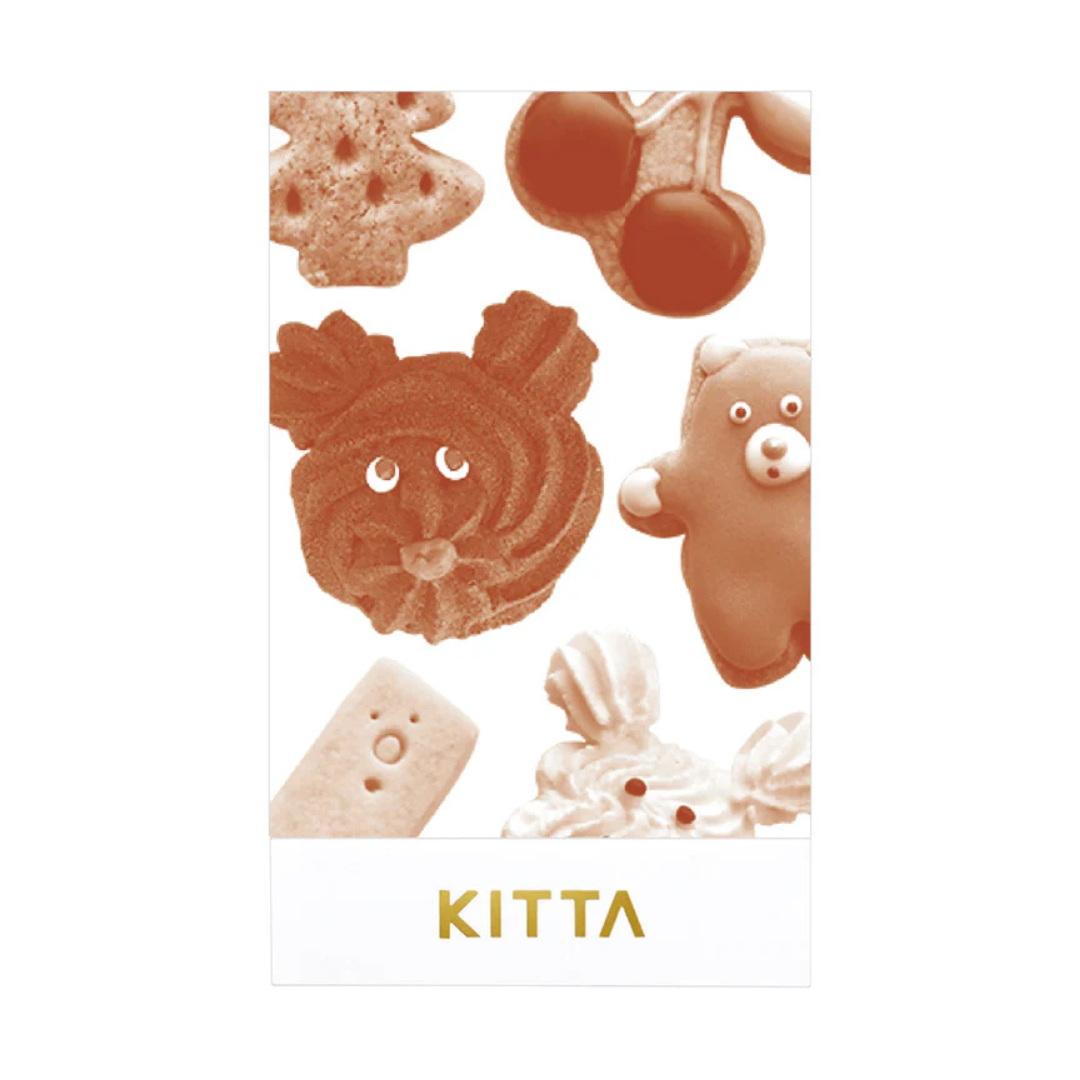 KITTA Clear Sticker in Snack — KITTA decorative sticker — for journaling, planners and scrapbooking, at Cityluxe Singapore