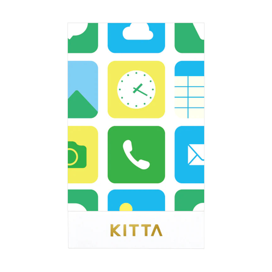 KITTA Clear Sticker - Theme — side view
