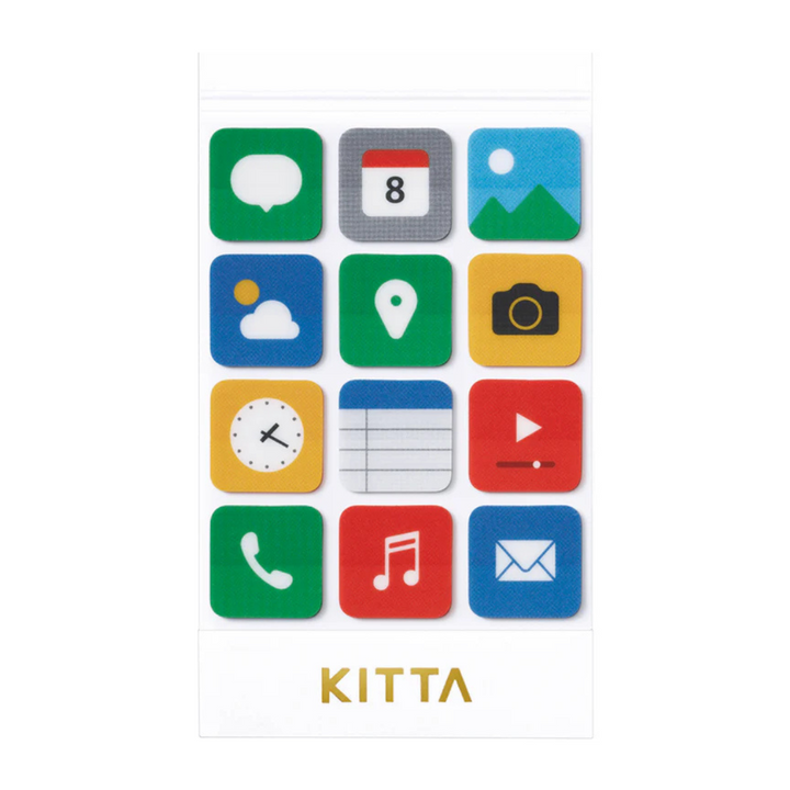 KITTA Clear Sticker - Theme — front view