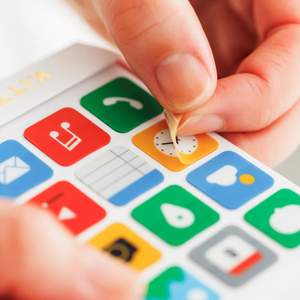 KITTA Clear Sticker - Theme