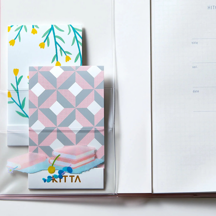 KITTA Masking Tape in Lake — KITTA masking tape — decorative paper tape for journaling and scrapbooking, at Cityluxe Singapore