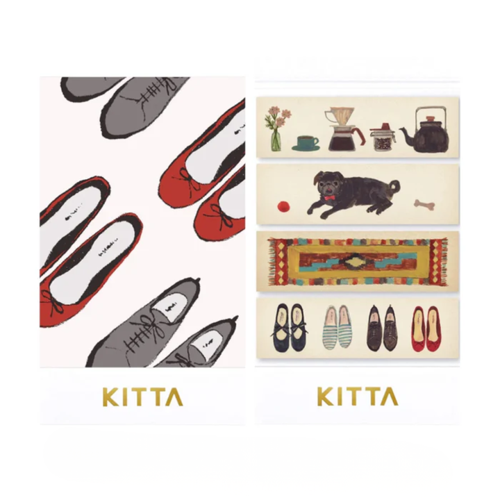 KITTA Reprinted Lifestyle — KITTA washi tape — decorative Japanese paper tape for journaling and craft, at Cityluxe Singapore