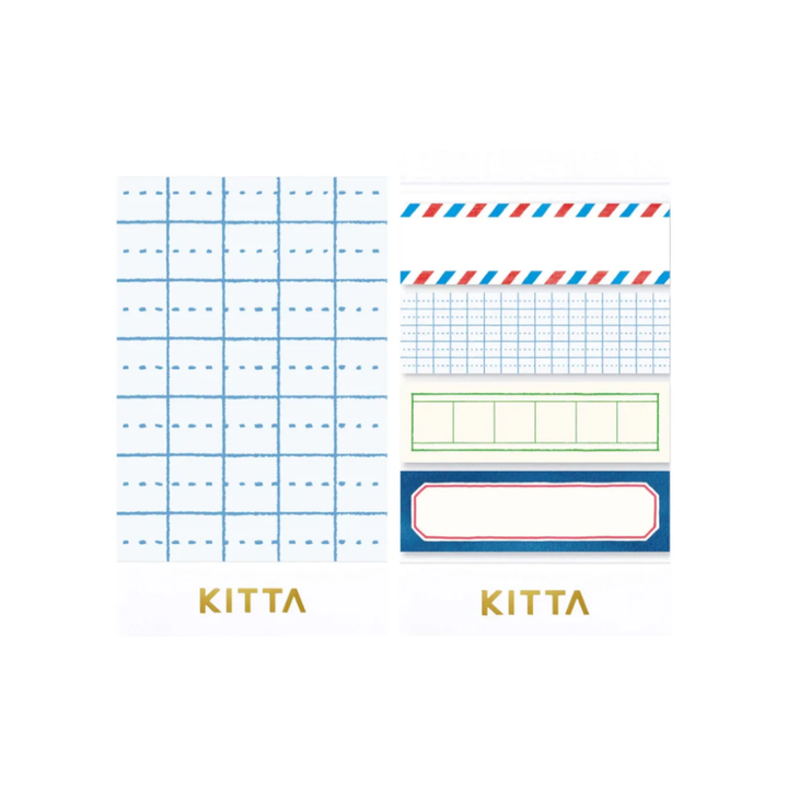 KITTA Reprinted Frame — KITTA washi tape — decorative Japanese paper tape for journaling and craft, at Cityluxe Singapore