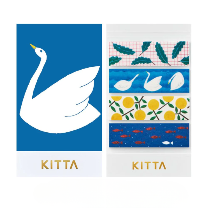KITTA Basic Fukkokuban (Fuukei) — KITTA washi tape — decorative Japanese paper tape for journaling and craft, at Cityluxe Singapore