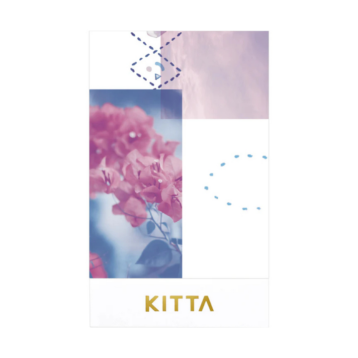 KITTA Washi Tape in Collage — KITTA washi tape — decorative Japanese paper tape for journaling and craft, at Cityluxe Singapore