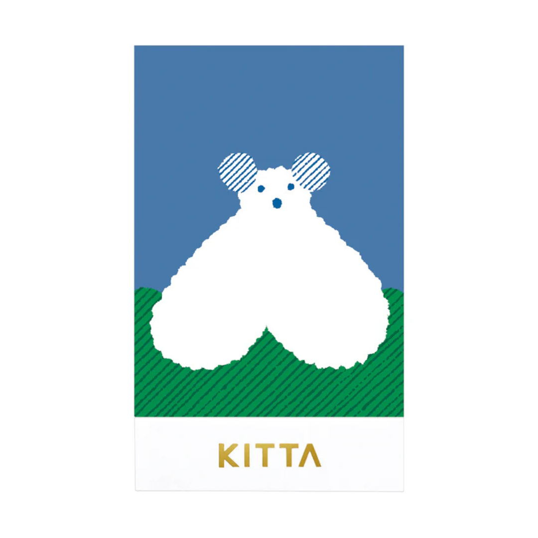 KITTA Washi Tape in Stroll — KITTA washi tape — decorative Japanese paper tape for journaling and craft, at Cityluxe Singapore