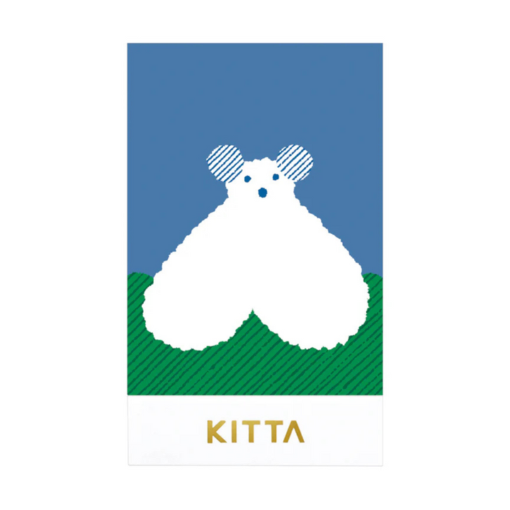 KITTA Washi Tape in Stroll — KITTA washi tape — decorative Japanese paper tape for journaling and craft, at Cityluxe Singapore