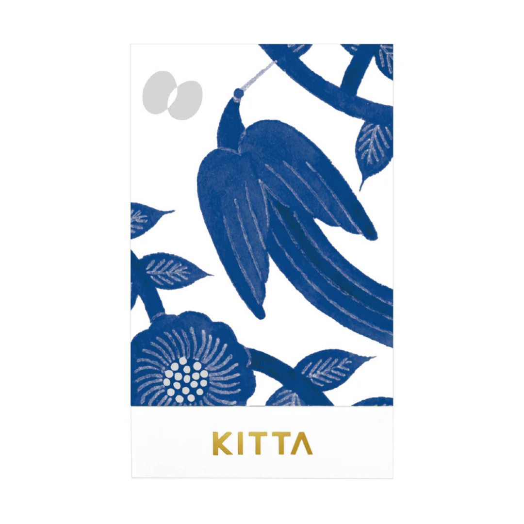 KITTA Washi Tape in Hikari (Silver Foil) — KITTA washi tape — decorative Japanese paper tape for journaling and craft, at Cityluxe Singapore