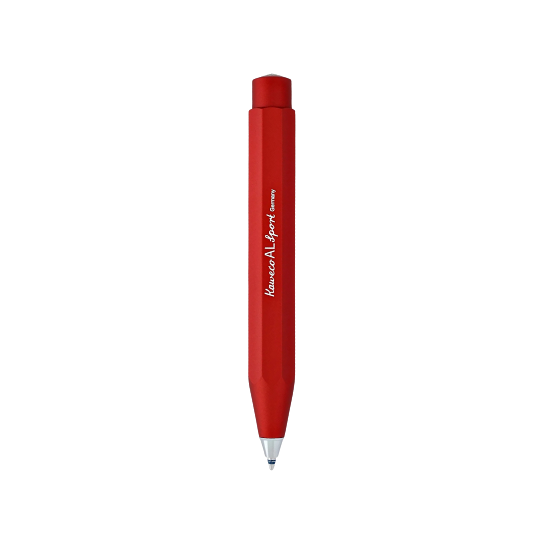 Kaweco AL Sport Ballpoint Pen in Deep Red — Kaweco ballpoint pen — reliable smooth-writing everyday pen, at Cityluxe Singapore