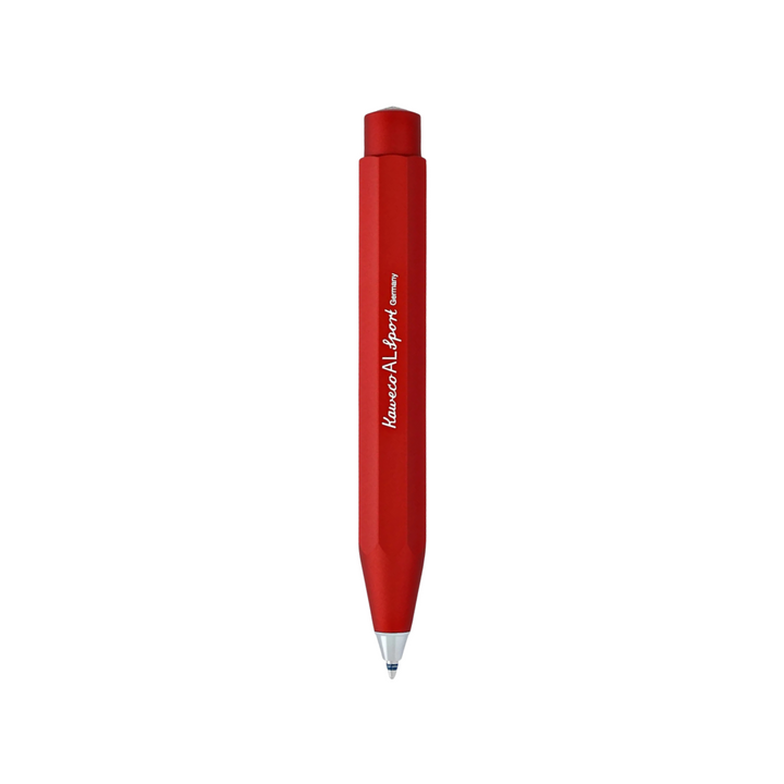 Kaweco AL Sport Ballpoint Pen in Deep Red — Kaweco ballpoint pen — reliable smooth-writing everyday pen, at Cityluxe Singapore